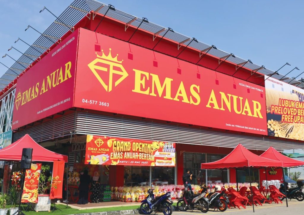 perniagaan emas anuar